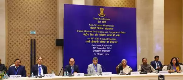 55th GST Council Meeting Important decisions : Get Press Release