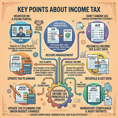 Key Points about Income Tax